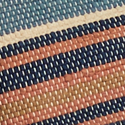 Indigo Multi/Brown