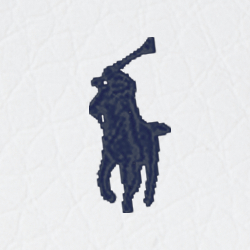 Weiß/Navy