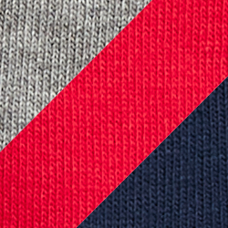 Navy / Grey / Red