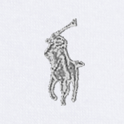 Weiß/Graue Paspeln