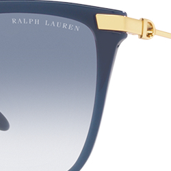 Shiny Navy Opaline Blue