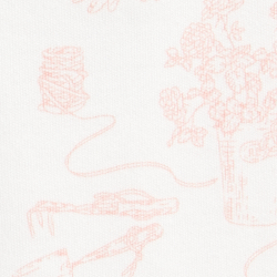 Pink Gingham/Garden Toile