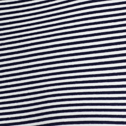 خطوط أبيض/كحلي هادئ