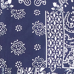 Navy Bandana Patchwork