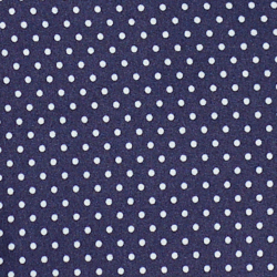 Refined Navy Pin Dot
