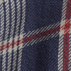 Navy/Off White Multi
