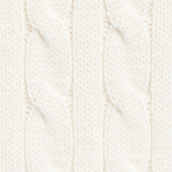 Cream W/ Navy Stripe