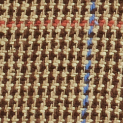 Sand/Braun m. Orange/Blau