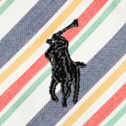 Navy/Red Multi