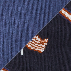 Navy/ Red