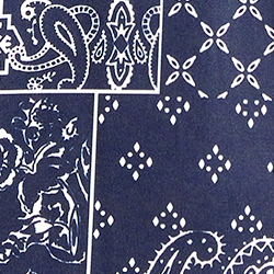 Navy Bandana Patchwork