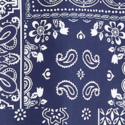 Navy Bandana Patchwork