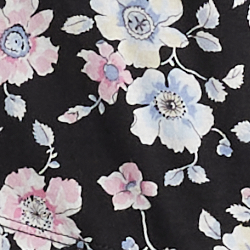 Black Ground Floral
