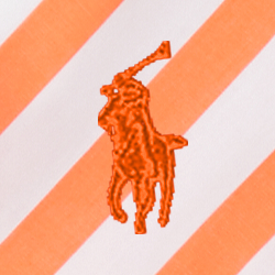 Mai-Orange/Wei&szlig;