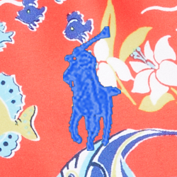 Coral Reef Hawaiian Print