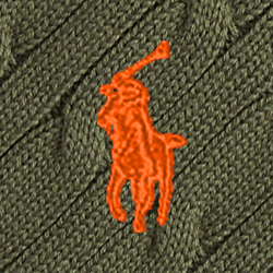 Baumwollpullover mit Zopfmuster