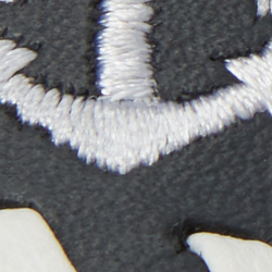Navy Leather