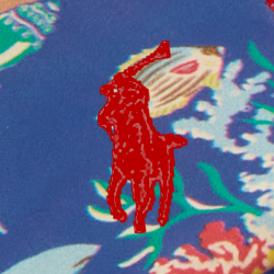 Blue Bearwaiian Print