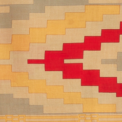 Mustard/Cream/Red/Grey