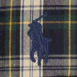 Navy/Green Multi