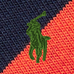 Navy/Spectrum Orange