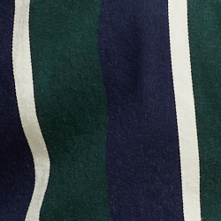 Navy/Green Stripe