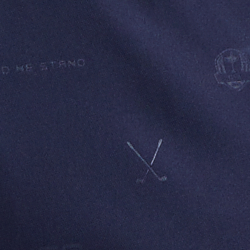 Refined Navy Embossed