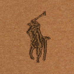 Milchkaffeebraun meliert