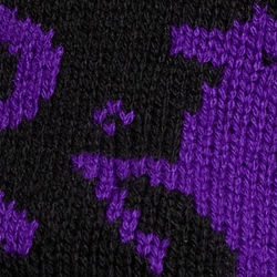 Black/Lux Cream/Aubergine