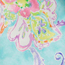 Aqua Floral
