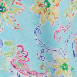 Aqua Floral