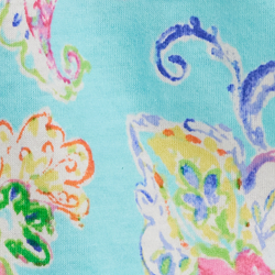 Aqua Floral