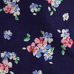 Navy Print