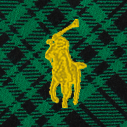 Athletic Green Patchwork