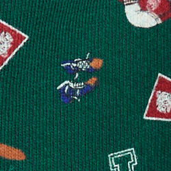 Green Football Bear