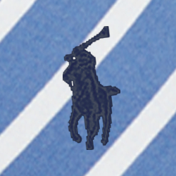 New England Blue/White