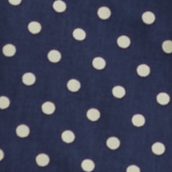 Navy Polka Dot