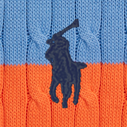 Canvas Blue/May Orange