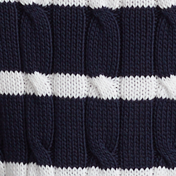 Hunter Navy/White Stripe