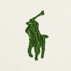 Antique Cream/Tree Green