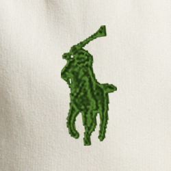 Antique Cream/Tree Green