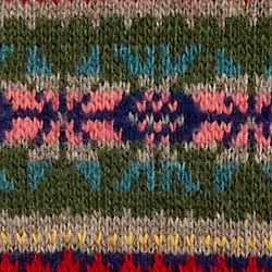 Grey Multi Fairisle