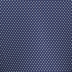 Refined Navy Pin Dot