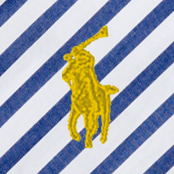 Royal White Stripe