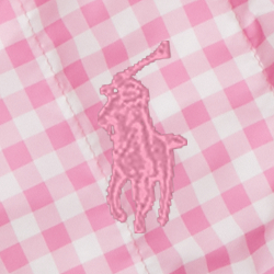 Gingham/Dalia Pink