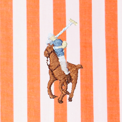 Coastal Orange/White