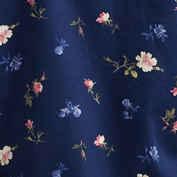 Navy Print