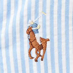 Blue Seersucker