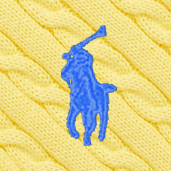 Oasis Yellow W/ Dusty Blu