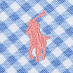 Gingham Blue